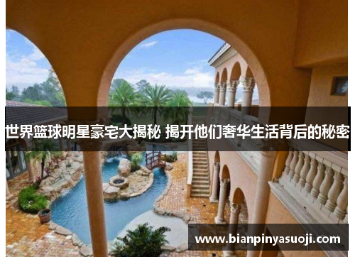 世界篮球明星豪宅大揭秘 揭开他们奢华生活背后的秘密